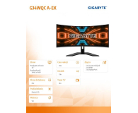 Gigabyte G34WQC A Curved HDR - 706874 - zdjęcie 5